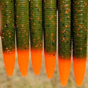 Flaming Green Pumpkin Orange